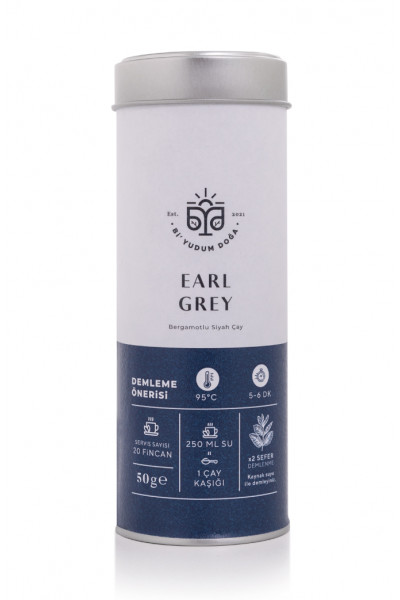 Earl Grey Bergamotlu Siyah Çay